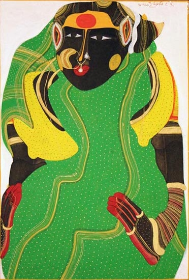 T Vaikuntham FEMME VERTE