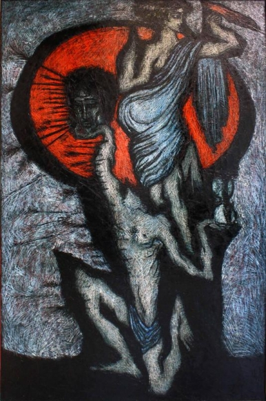 Sadequain SACRIFICE 1968