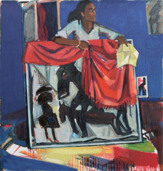 Mequitta Ahuja, Material Support (Study III)