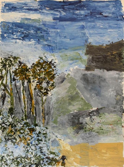 Ram Kumar UNTITLED LANDSCAPE 11 (LAND AND SKY)