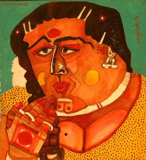 T. Vaikuntam WOMAN'S FACE