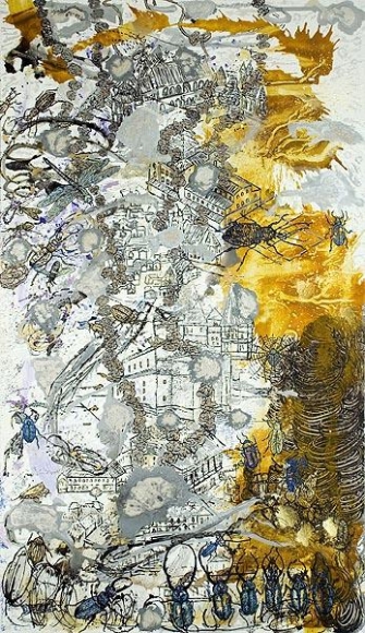 Jayashree Chakravarty UNTITLED 4 (STANDING WITNESS)