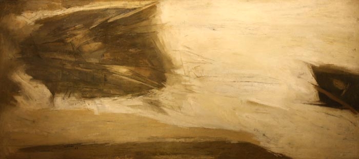 Ram Kumar UNTITLED ABSTRACT 12