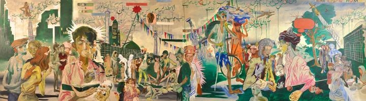 Salman Toor For Allen Ginsberg