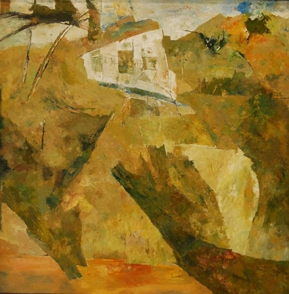 Ram Kumar Untitled Landscape (House)