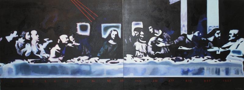 Baiju Parthan PROGRESSION (LAST SUPPER - AFTER DA VINCI)
