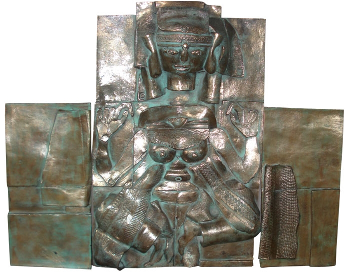 Laxma Goud, Portrait Relief 22