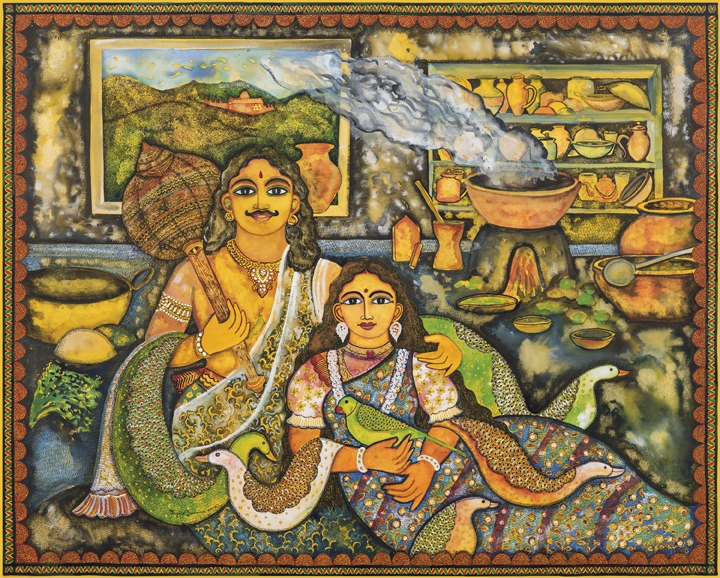Jayasri Burman , Draupadi and Bhim