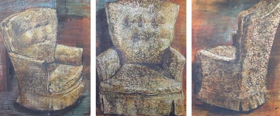 Indrapramit Roy THE CHAIR (TRIPTYCH)