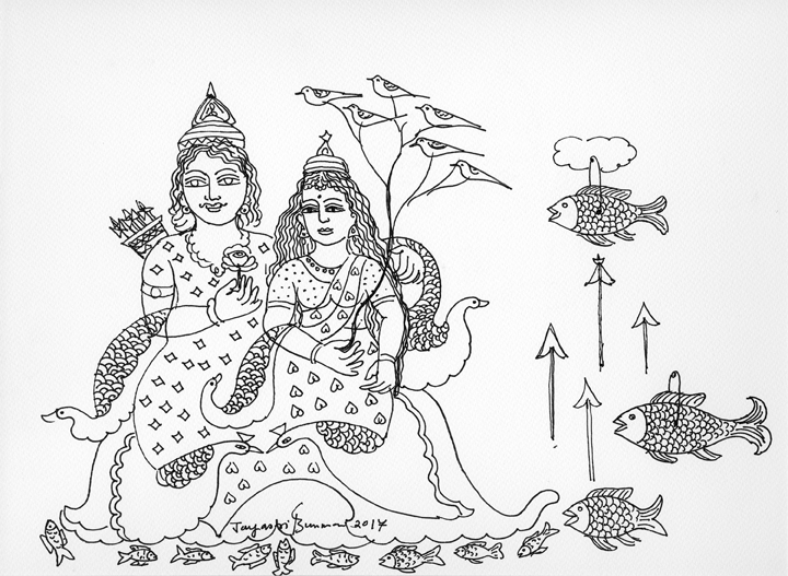 Jayasri Burman From the Draupadi Series 11