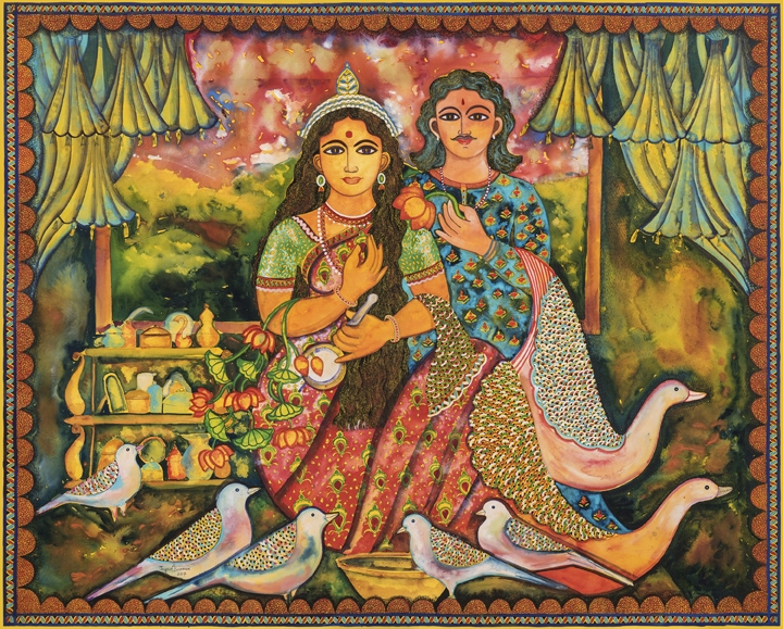 Jayasri Burman , Draupadi and Nakul