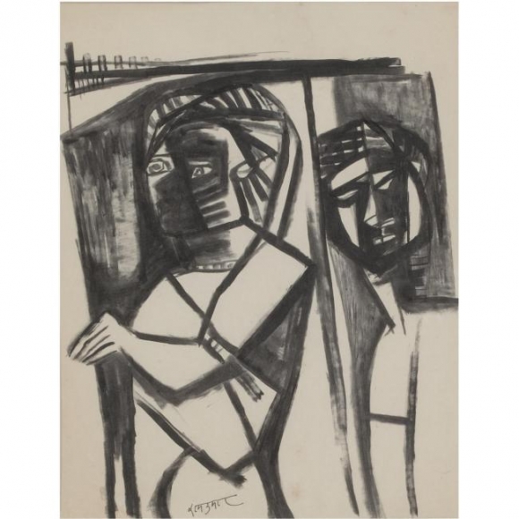 Ram Kumar UNTITLED (TWO FIGURES)