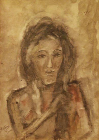 Rabindranath Tagore UNTITLED (FACE)