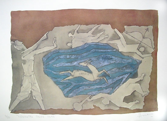 M F Husain