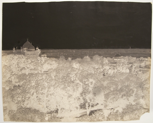 Right section, Taj Mahal panorama triptych