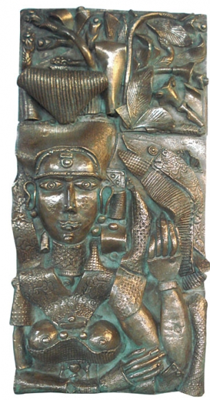Laxma Goud, Portrait Relief 4