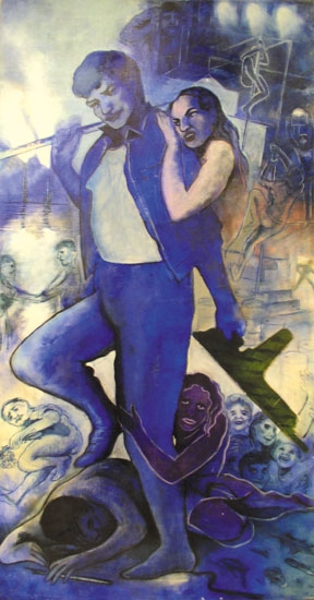 Shrilekha Sikander SUPERMAN (BLUE)