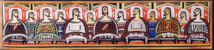 Jamini Roy UNTITLED (LAST SUPPER)