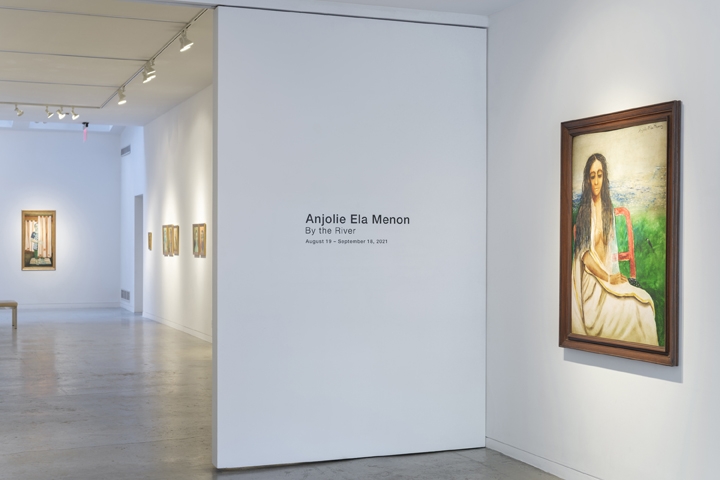 Anjolie Ela Menon | By the River, Installation View 16