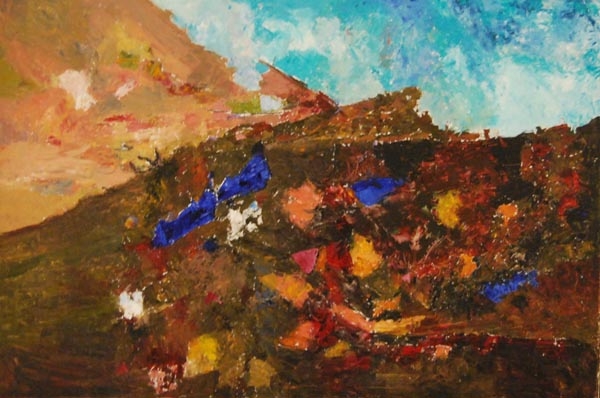 Ram Kumar Untitled Landscape (Village)