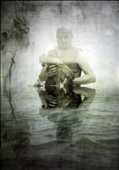 Ranbir Kaleka MAN WITH COCKEREL - 2