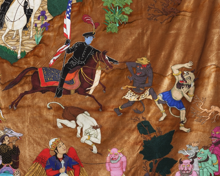Khadim Ali What Now My Friend? (detail)