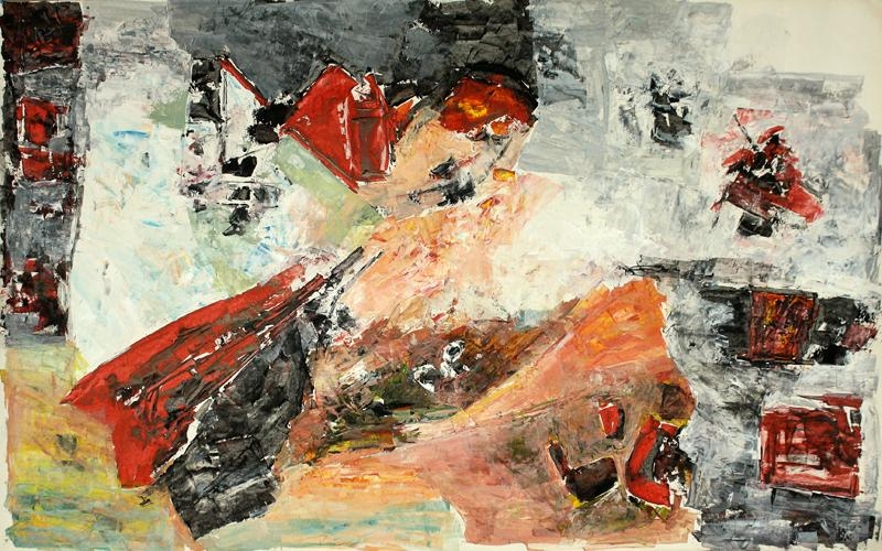Ram Kumar UNTITLED ABSTRACT 14