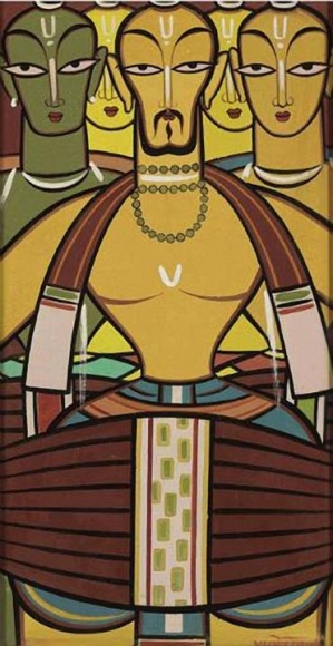 Jamini Roy UNTITLED (DRUMMERS)