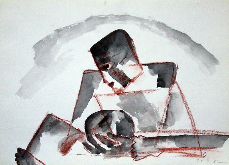 Somnath Hore RUST SERIES 15