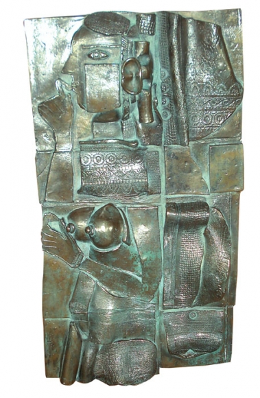 Laxma Goud, Portrait Relief 20