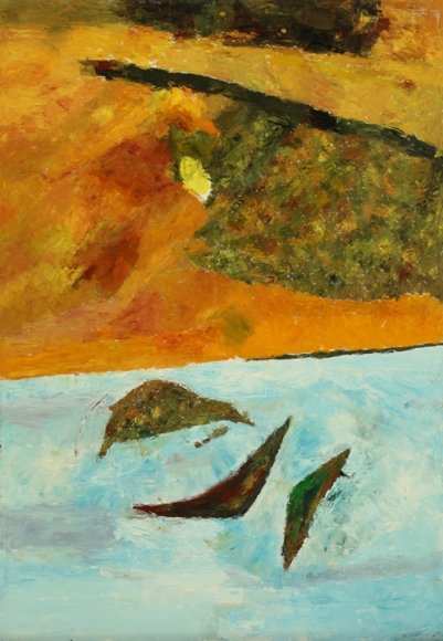 RAM KUMAR Untitled (Landscape 12 Fall), 2012