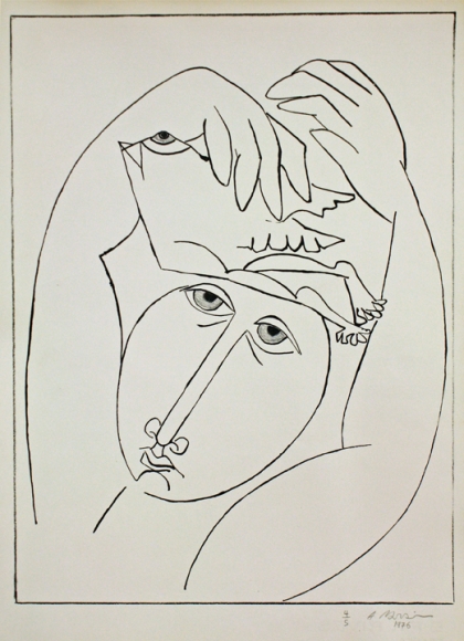 Ahmed Morsi Untitled (Figure with Bird)