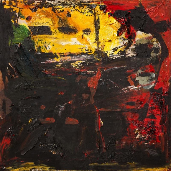 Paresh Maity Untitled (Yellow Skyline)