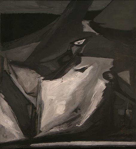 Ram Kumar Untitled (Black Bird)
