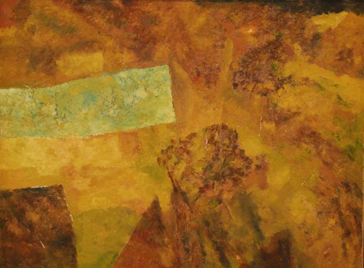 Ram Kumar UNTITLED ABSTRACT 8