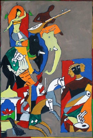 M. F. Husain