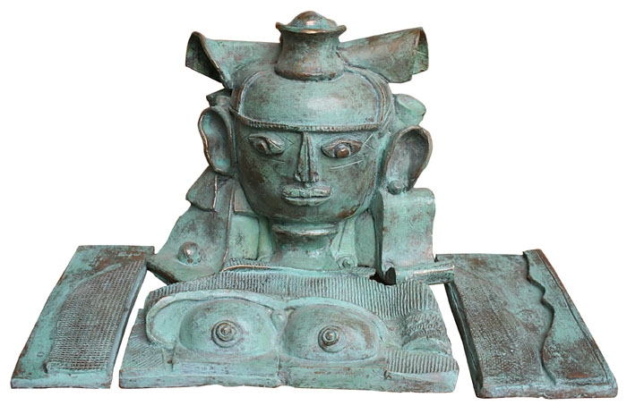 Laxma Goud, Sculptural Portrait 3