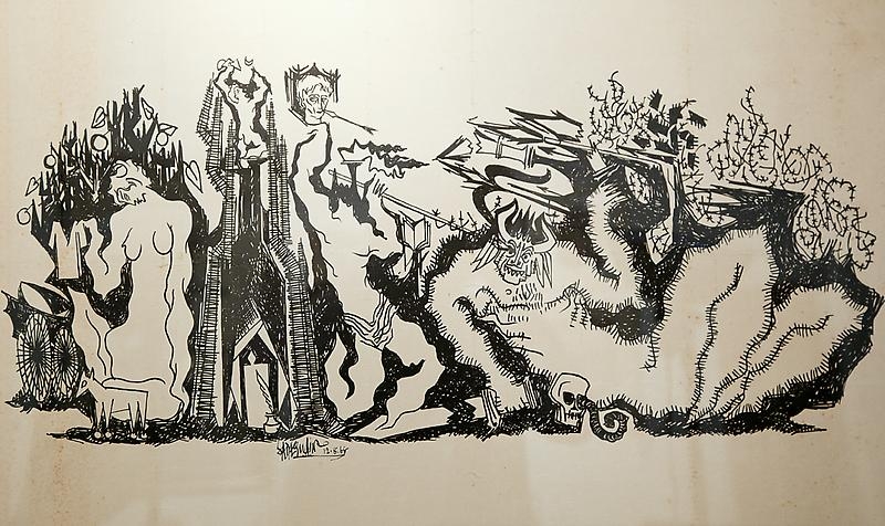 Sadequain INFERNO 1968