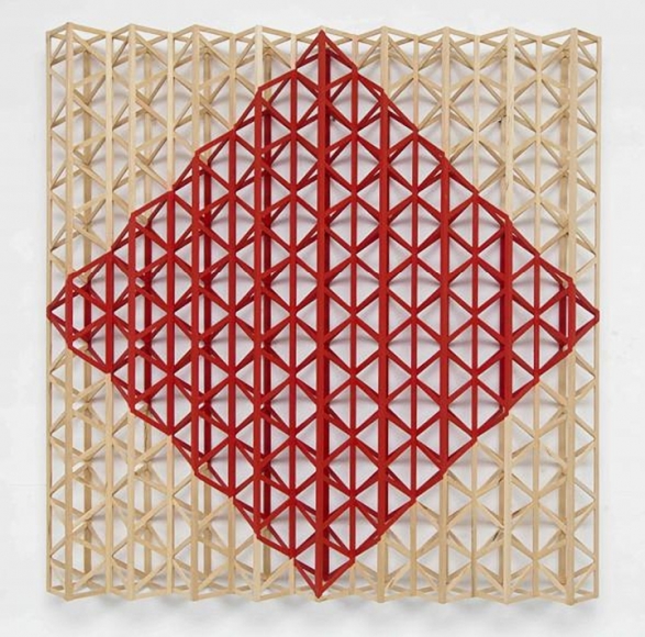 Rasheed Araeen Red Square (After Malevich)