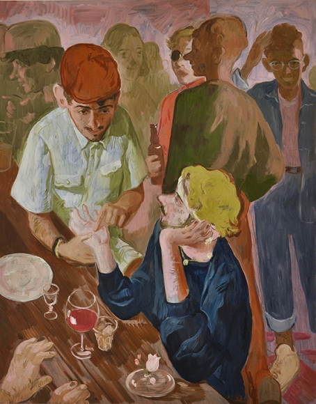 Salman Toor The Palm Reader (Small)