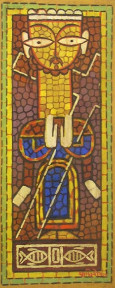 Jamini Roy Untitled (Christ)