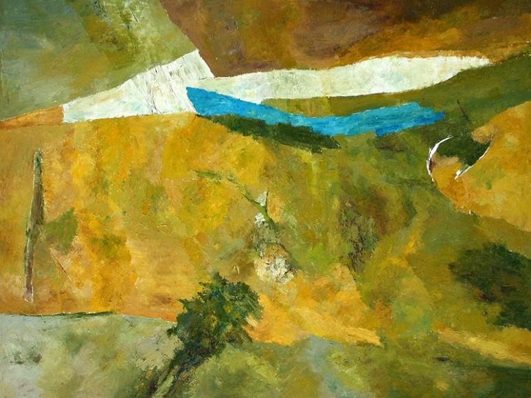 Ram Kumar UNTITLED ABSTRACT 1
