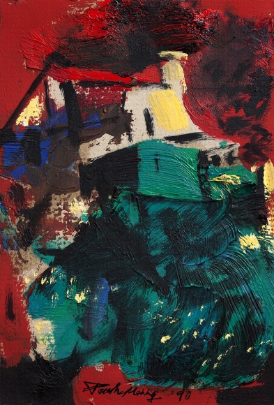 Paresh Maity Untitled (Green Town) 