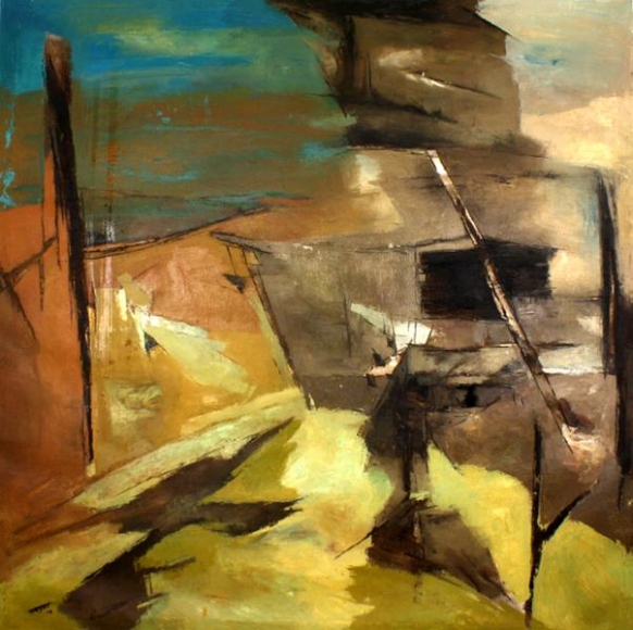 Ram Kumar UNTITLED ABSTRACT 11