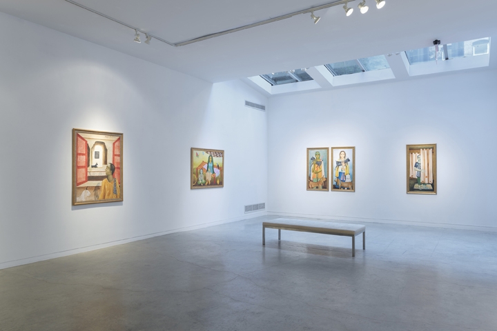 Anjolie Ela Menon | By the River, Installation View 7