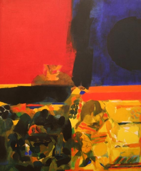 S.H. Raza LE QUARTRE HORIZON