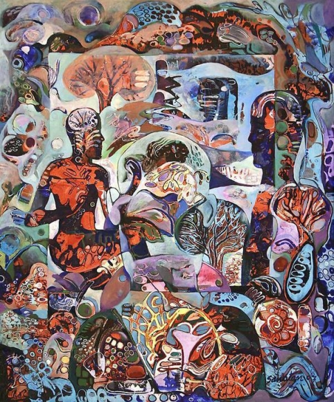 Sanatan Saha UNTITLED (RED MAN)