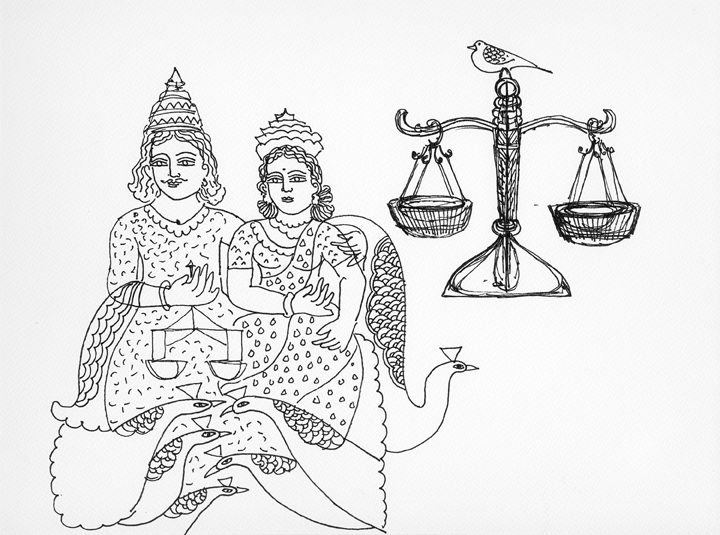 Jayasri Burman From the Draupadi Series 8