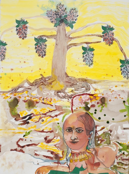 Rina Banerjee, The tree flowered