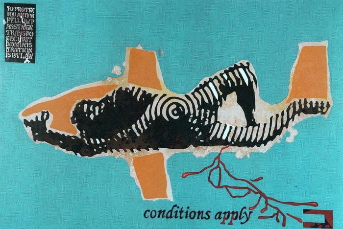 Jitish Kallat UNTITLED (CONDITIONS APPLY)